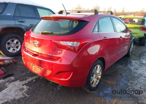 2014 Hyundai Elantra Gt z USA, uszkodzony, nr VIN KMHD35LH2EU217925